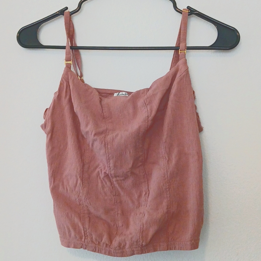 Free people pink tank